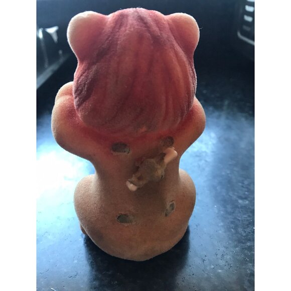 Vtg Knickerbocker Joy Of A Toy Wind Up Felt Lion Made In Japan 4 1/2" - Picture 3 of 10